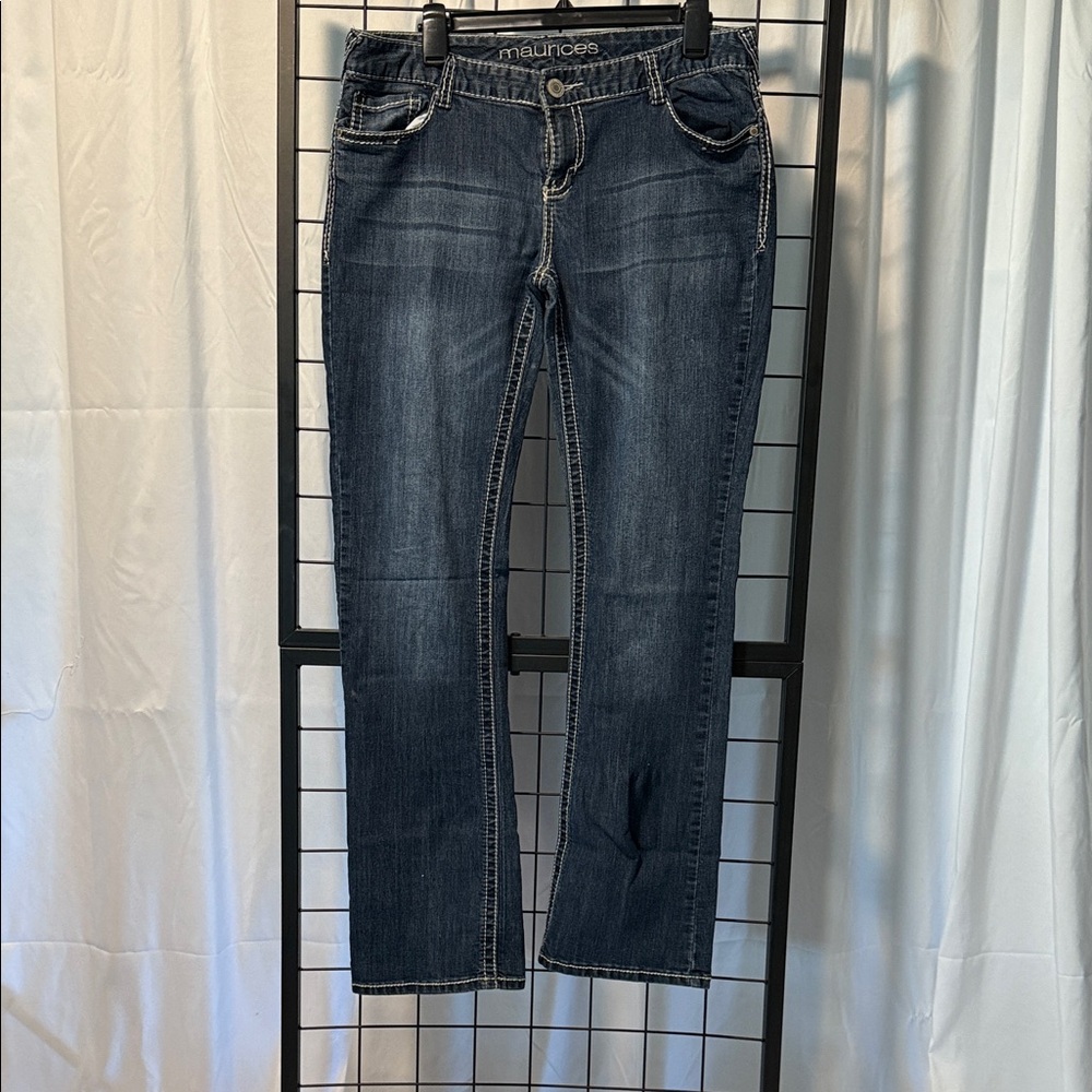 Maurices Women's Indigo Straight Leg Jeans
